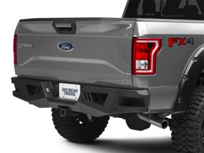 Labwork Rear Bumper Assembly For 2015-2019 Ford F150 With Heavy Duty Tow Package – Chrome Stainless Steel