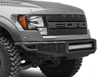 RedRock Tubular Off-Road Front Bumper with 30-Inch LED Light Bar (10-14 F-150 Raptor)