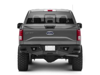 Barricade F-150 Extreme HD Rear Bumper with LED Fog Lights for  