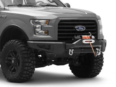 Barricade HD3 Plate Style HD Winch Mount Front Bumper (15-17 F-150, Excluding Raptor)