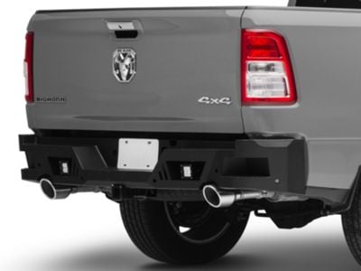 Barricade Extreme HD Rear Bumper with LED Fog Lights (19-24 RAM 1500)