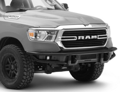 Barricade HD4 Tubular Front Bumper with LED Fog Lights (19-24 RAM 1500, Excluding Rebel & TRX)