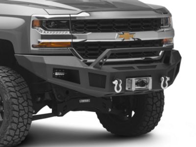 Barricade HD Winch Front Bumper with LED Lighting (16-18 Silverado 1500)