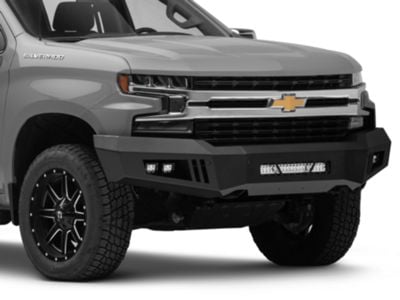 Barricade HD Front Bumper with LED Fog Lights, Spot Lights and 20-Inch LED Light Bar (19-21 Silverado 1500)