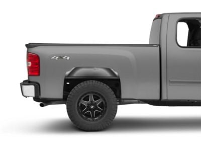 Bushwacker Silverado Smoothback Ultimate BedRail Cap - Matte Black ...