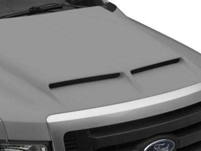 Cervini's Type IV Ram Air Hood; Unpainted (09-14 F-150, Excluding Raptor)