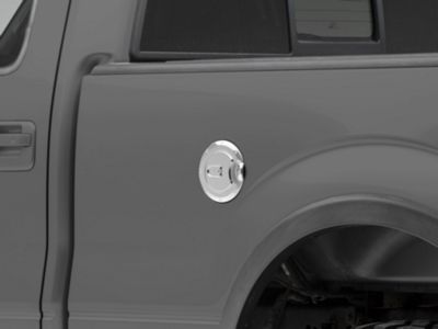 RedRock Fuel Door Cover; Chrome (09-14 F-150 Styleside)