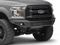 Barricade HD Off-Road Front Bumper with LED Fog Lights (15-17 F-150, Excluding Raptor)