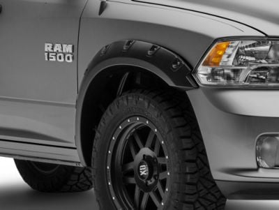 RedRock Pocket Style Fender Flares (09-18 RAM 1500, Excluding Rebel)