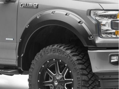 RedRock Pocket Style Fender Flares (15-17 F-150, Excluding Raptor)