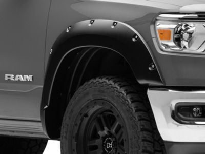RedRock Pocket Style Fender Flares (19-24 RAM 1500, Excluding Rebel & TRX)