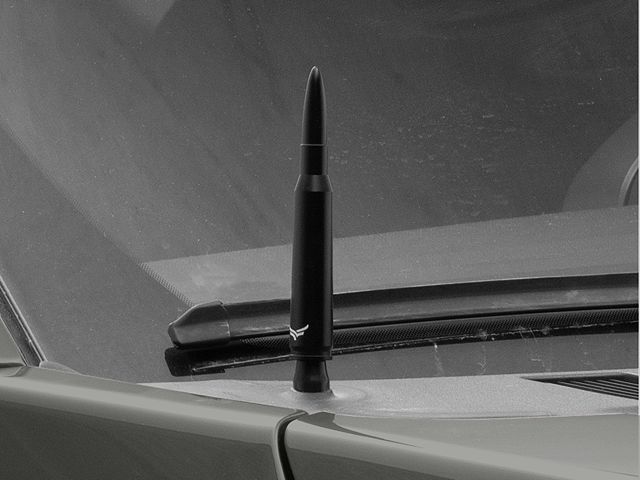 EcoAuto Bullet Antenna; Matte Black (99-24 F-150)