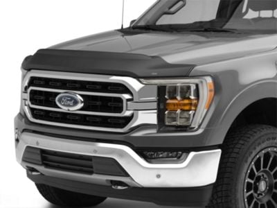 Aeroskin II Hood Protector; Textured Black (21-24 F-150, Excluding Raptor & Tremor)