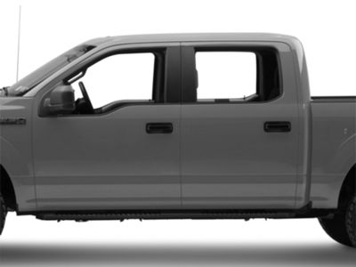 F-150 Chrome Delete Door Handle Covers; Gloss Black (15-20 F-150