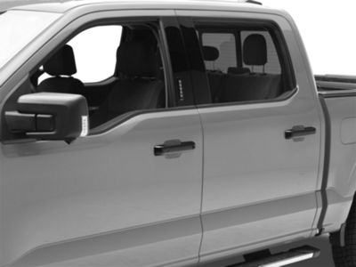 F-150 Chrome Delete Door Handle Covers; Gloss Black (21-25 F-150
