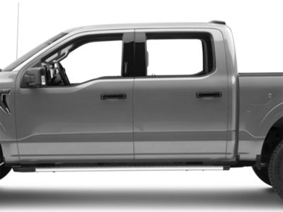 F-150 Chrome Delete Door Handle Covers; Gloss Black (21-25 F-150