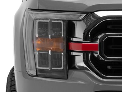 Grille Accent Trim; Race Red (21-23 F-150 XL, XLT)