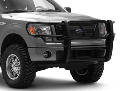 Kasei Modular Grille Guard Brush Push Protector For 2015-2023 Ford F-150 Black - View #2