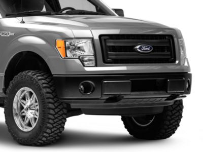 OEM Style Front Bumper with Fog Light Holes; Black (09-14 F-150, Excluding Raptor)