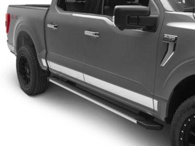 Putco PRO Stainless Steel Rocker Panels (15-24 F-150 SuperCrew w/ 5-1/2-Foot Bed)