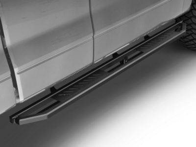 F-150 Rocker Armor Side Step Bars; Matte Black (04-14 F-150 SuperCab)
