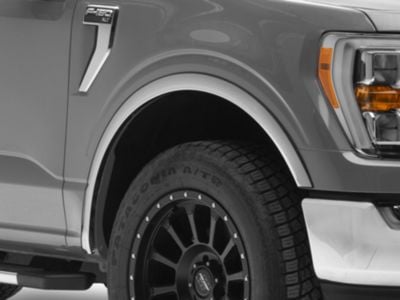 Putco Stainless Steel Fender Trim (21-24 F-150, Excluding Raptor)