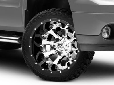 【あーる】 Fuel Wheels Sierra 1500 Assault Chrome 6-Lug Wheel; 22x12; -44mm