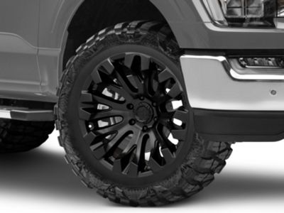 Fuel Wheels F-150 Quake Blackout 6-Lug Wheel; 20x10; -18mm