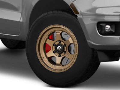 Fuel Wheels Ranger Shok Matte Bronze 6-Lug Wheel; 18x9; 1mm Offset 