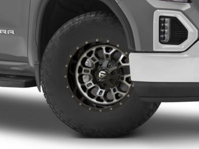 Fuel Wheels Sierra 1500 Crush Gloss Machined Double Dark Tint 6-Lug ...