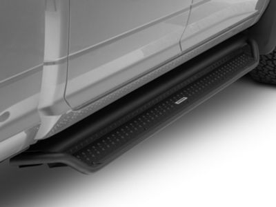 Go Rhino Dominator Xtreme DSS Sidestep & Brackets | Mild Steel, Textured Black | DSS4416T | Fits 2007-2021 Toyota Tundra Crew Max Pickup