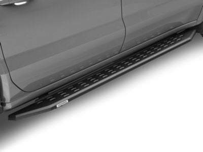 RB20 Running Boards; Textured Black (19-24 Silverado 1500 Crew Cab)