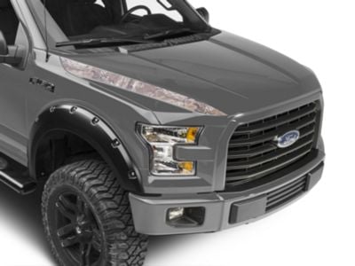 SEC10 Hood Accent Decal; Real Tree Camo (15-20 F-150)