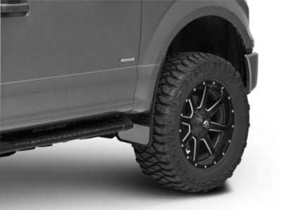 MudDog Mud Flaps with Stainless Steel Weight; Front (Universal; Some Adaptation May Be Required)