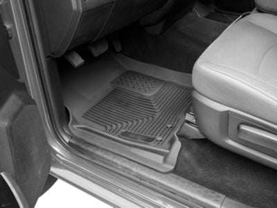Husky Liners WeatherBeater Front and Second Seat Floor Liners; Black (10-18 RAM 2500 Crew Cab)