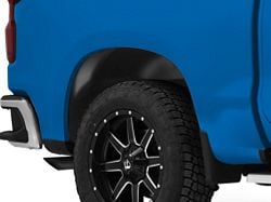 Rear Wheel Well Guards; Black (19-24 Silverado 1500)