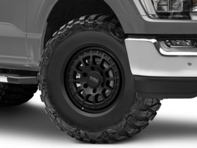 KMC F-150 Canyon Satin Black 6-Lug Wheel; 17x8.5; 0mm Offset