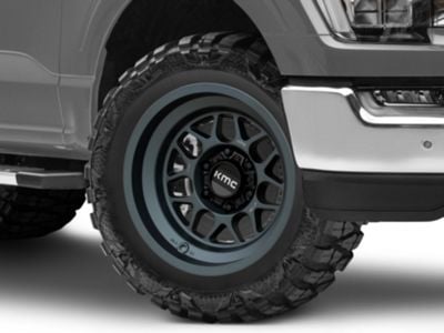 KMC F-150 Terra Metallic Blue 6-Lug Wheel; 20x9; 0mm Offset