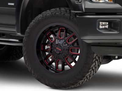 ◆れん◆ Clearance - No Returns) 22x10 Mayhem Cogent 8107BTR Gloss
