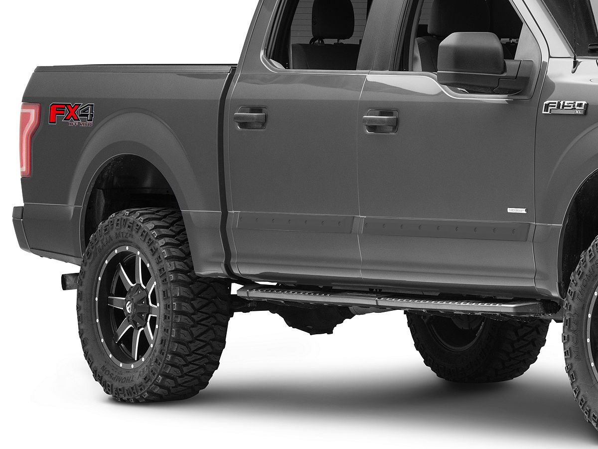RedRock F-150 Bolt-On Look Body Side Moldings; Pre-Painted T532610  