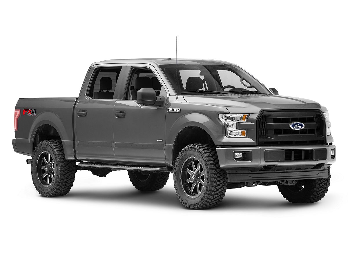 RedRock F-150 Bolt-On Look Body Side Moldings; Pre-Painted T532610  