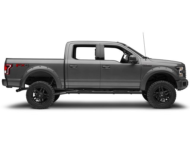 RedRock F-150 Bolt-On Style Fender Flares; Pre-Painted T532608 (15-17 F ...