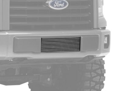 RedRock Modern Billet Lower Grille Insert; Polished (15-17 F-150, Excluding Raptor)