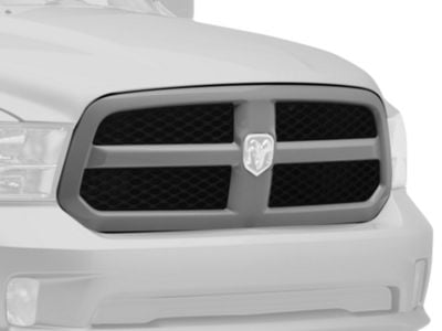 Mopar R/T Honeycomb Upper Replacement Grille; Paint to Match (13-18 RAM 1500, Excluding Rebel)