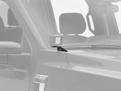 Morimoto 4Banger A-Pillar Light Mounting Brackets (21-24 F-150)