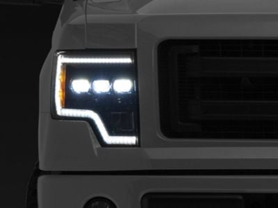 Morimoto XB LED Headlights; Black Housing; Clear Lens (09-14 F-150)