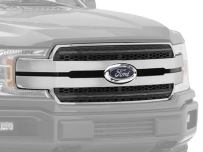 Morimoto XBG LED Upper Replacement Grille with White DRL; Chrome (18-20 F-150, Excluding Raptor)