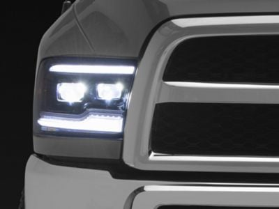 Morimoto XB LED Headlights; Black Housing; Clear Lens (10-18 RAM 2500)