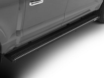 N-Fab F-150 Growler Fleet Sure Grip Running Boards; Textured Black