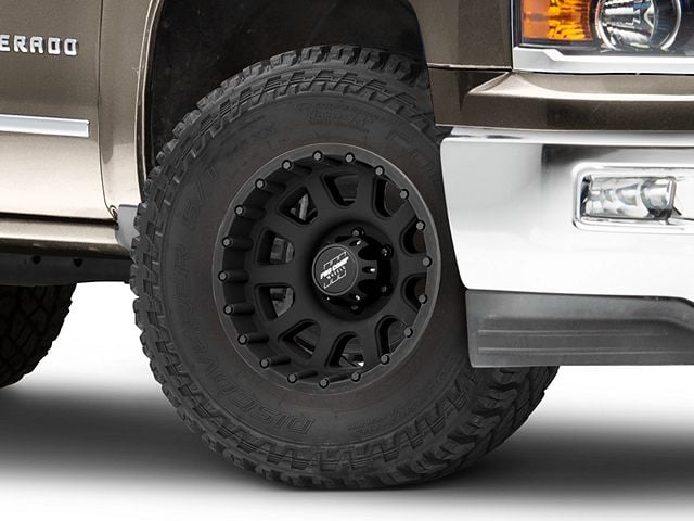 Pro Comp Wheels Silverado 32 Series Matte Black 6-Lug Wheel - 17x9 ...
